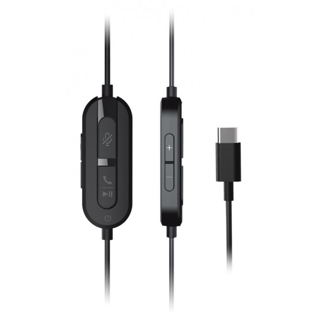 HEADPHONES WITH MICROPHONE CHAT USB