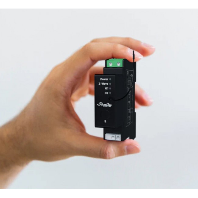 Shelly Wave Pro Shutter blind/shutter accessory Shutter control Black Shelly Wave Pro Shutter blind/shutter accessory Shutter control Black