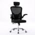 Topeshop FOTEL DORY CZER office/computer chair Padded seat Mesh backrest
