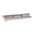 Equip 24-Port Cat.6 Shielded Patch Panel, Light Grey Equip 24-Port Cat.6 Shielded Patch Panel, Light Grey