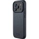 Mujjo Full Leather Case MagSafe Case for iPhone 17 Pro Grey