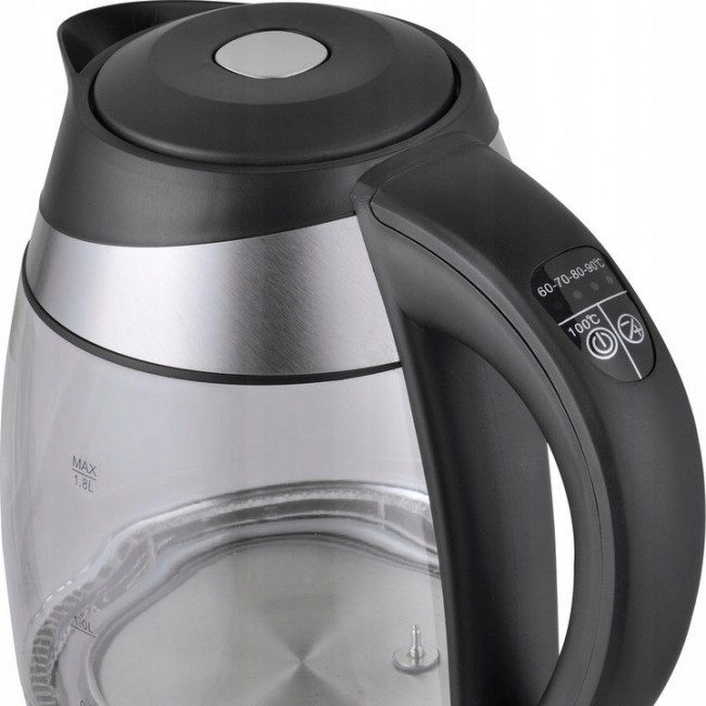 Esperanza EKK026 electric kettle 1.7 L Black,Transparent 2200 W Esperanza EKK026 electric kettle 1.7 L Black,Transparent 2200 W