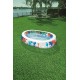 Bestway Inflatable Elliptic Family Pool 2.29m x 1.52m x 51cm - blue