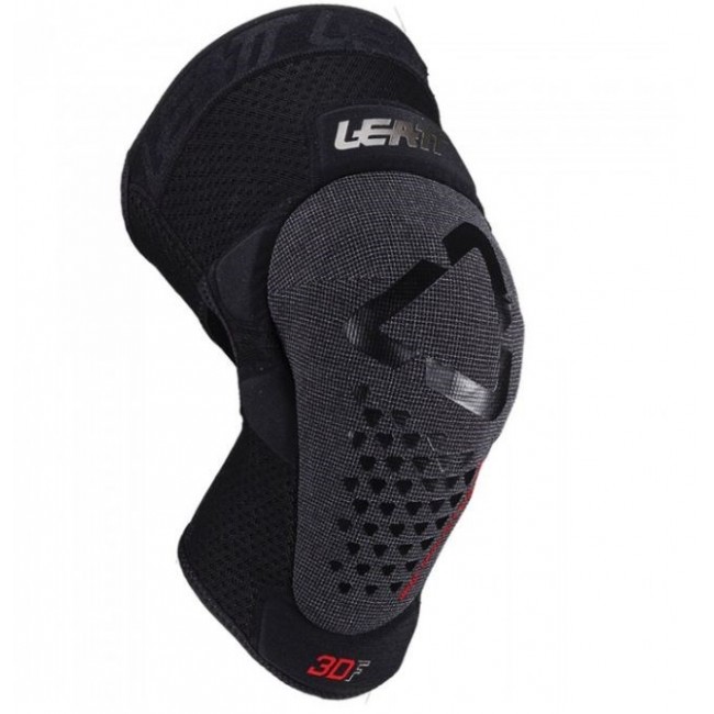 LEATT Knee Guard 3DF 5.0 Evo Knee Pads, Size M, Black