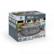 Garden spa, inflatable pool, AVENLI NICE 6-person hot tub, 204x70, brick-coloured
