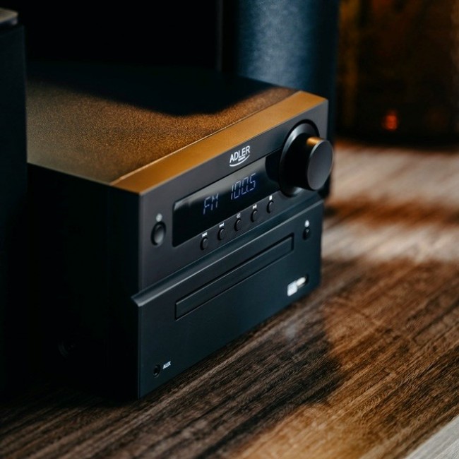 Adler AD 1917 HI-FI Tower Bluetooth/ CD/ USB/ FM Radio Black Adler AD 1917 HI-FI Tower Bluetooth/ CD/ USB/ FM Radio Black