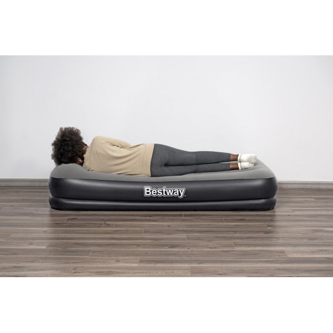 Bestway Tritech Twin Air Mattress with Built-in USB Pump 1.91 m x 97 cm x 36 cm