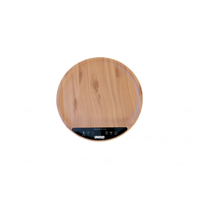 Unold 86545 electric space heater Indoor Black, Wood Fan electric space heater
