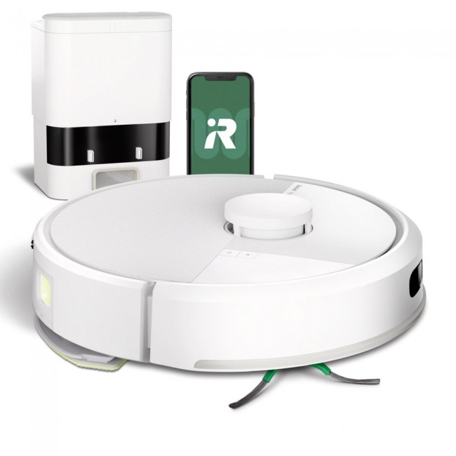 iRobot Roomba 105 Combo Robot + AutoEmpty Dock White