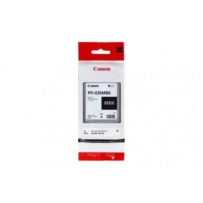 Canon PFI-030 MBK ink cartridge 1 pc(s) Original Matte black Canon PFI-030 MBK ink cartridge 1 pc(s) Original Matte black