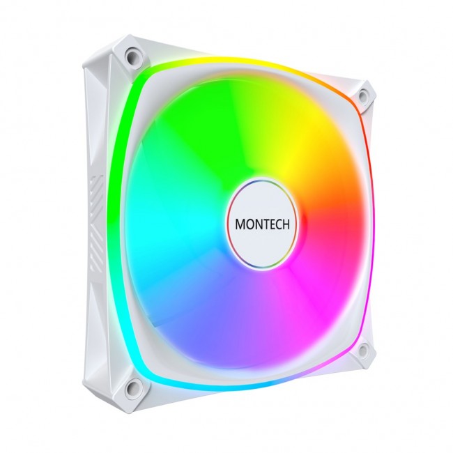 Montech AX120 PRO Computer case Fan 12 cm White 3 pc(s) Montech AX120 PRO Computer case Fan 12 cm White 3 pc(s)