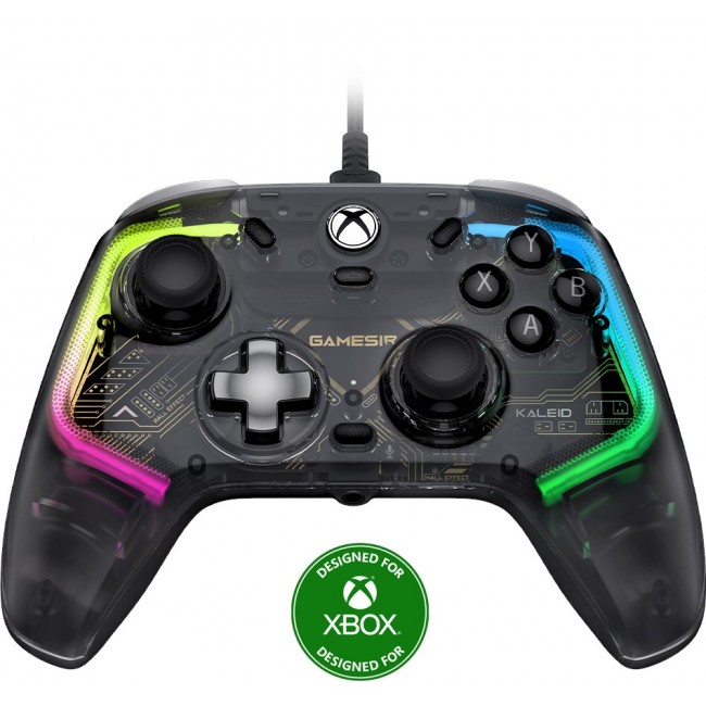 GameSir Kaleid Black, Transparent USB Gamepad Analogue / Digital Xbox One, Xbox Series S, Xbox Series X