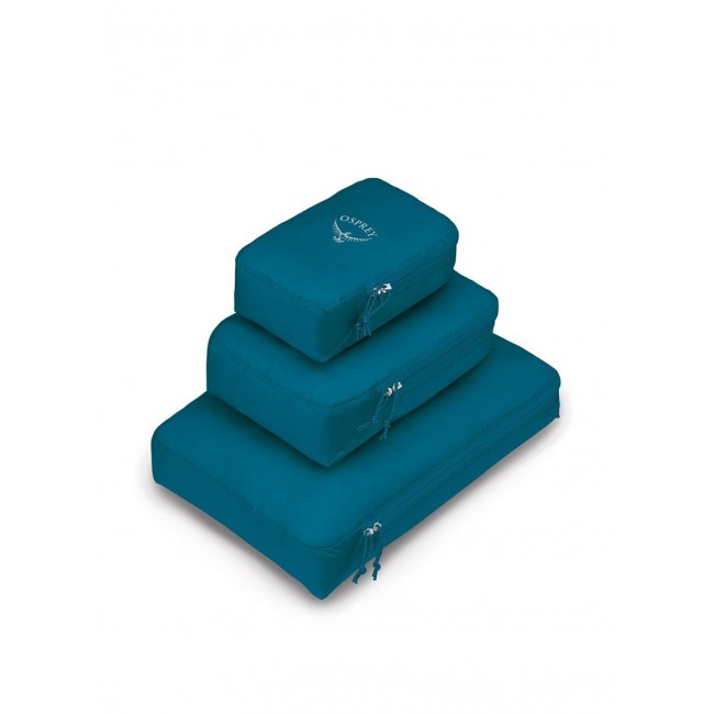 Zestaw organizer w Osprey Ultralight Packing Cube Set - waterfront blue