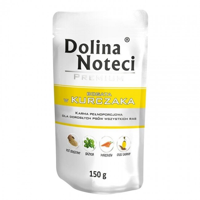 DOLINA NOTECI Premium rich in chicken - wet dog food - 150g