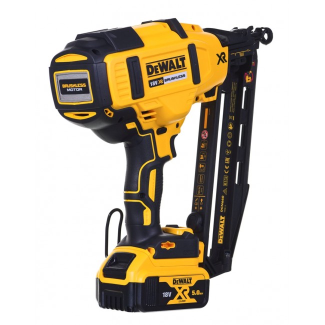 DeWALT DCN660P2-QW XR LI-ION 18V 2 Speed Nailer with Brushless Motor DeWALT DCN660P2-QW XR LI-ION 18V 2 Speed Nailer with Brushless Motor