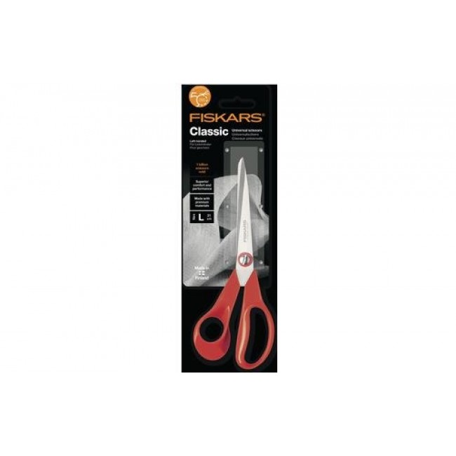 Fiskars 003814 stationery/craft scissors Universal Straight cut Red, Silver Fiskars 003814 stationery/craft scissors Universal Straight cut Red, Silver