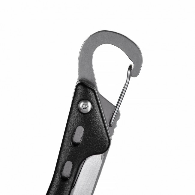 Multitool AZYMUT Turon - 10 tools + carabiner + belt pouch (H-P224108) Multitool AZYMUT Turon - 10 tools + carabiner + belt pouch (H-P224108)