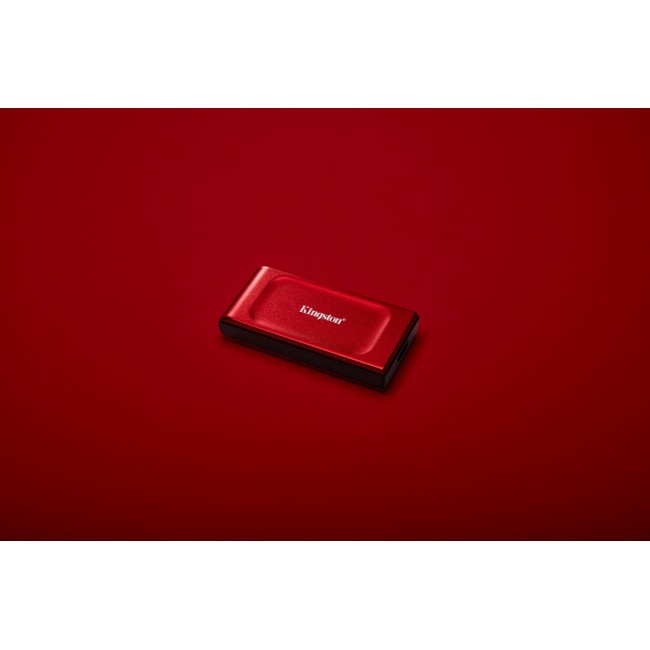 Kingston Technology 1TB XS1000 Red External USB 3.2 Gen 2 Portable Solid State Drive