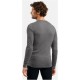 Odlo BL TOP crew neck s/s ACTIVE WARM long-sleeved thermal underwear, size S, dark grey Odlo BL TOP crew neck s/s ACTIVE WARM long-sleeved thermal underwear, size S, dark grey