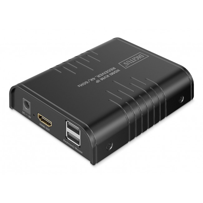 Digitus HDMI KVM IP Receiver, 4K/60Hz