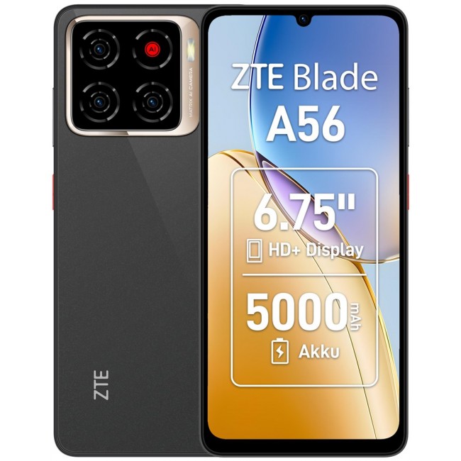 ZTE Blade A56 4/128GB Celestial Black smartphone