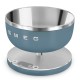 Smeg KSC01SBMWW kitchen scale Blue Countertop Round Electronic kitchen scale
