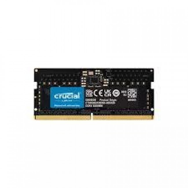 Crucial 8GB (1x8GB) DDR5-5600 CL 46 SO-DIMM RAM Notebook Speicher memory module 5600 MHz ECC Crucial 8GB (1x8GB) DDR5-5600 CL 46 SO-DIMM RAM Notebook Speicher memory module 5600 MHz ECC