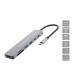 Conceptronic DONN28G 7-in-1 USB 3.2 Gen 1 Docking Station, 4K60Hz HDMI, USB-A 5Gbps x 2, USB-C 5Gbps, SD, TF/MicroSD, 100W USB PD