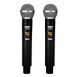 DNA Professional DVS2 - wireless microphone, 2 handheld transmitters + base unit (560 590 MHz)