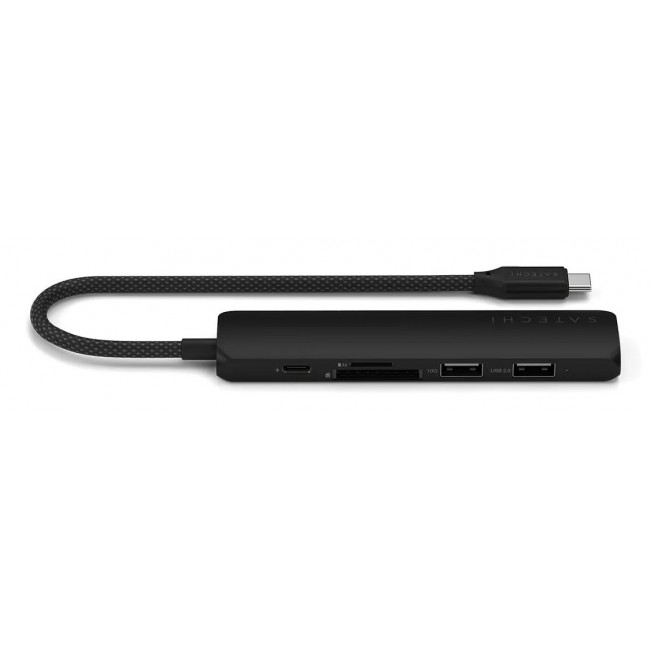 Satechi ST-P6SK interface hub USB Type-C 10000 Mbit/s Black