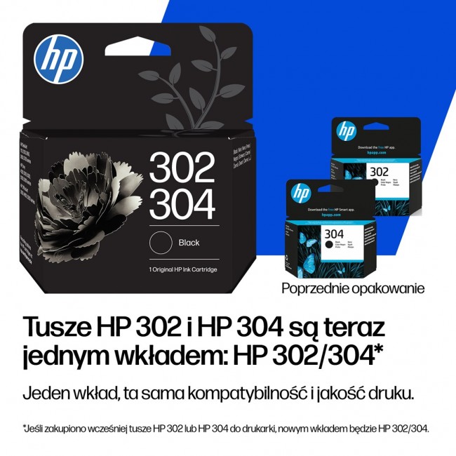 HP 302XL/304XL Tri-color Original Ink Cartridge