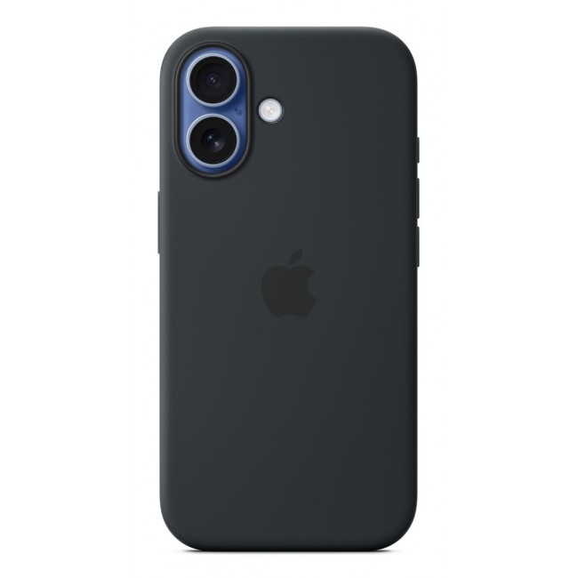 Apple iPhone 17 Silicone Case with MagSafe Black Apple iPhone 17 Silicone Case with MagSafe Black