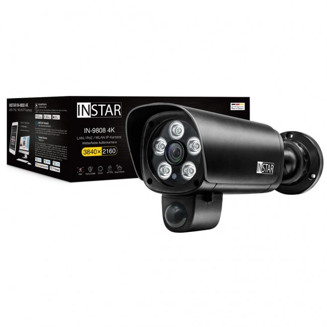 INSTAR IN-9808 4K Schwarz