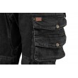 DENIM work trousers, black, size L