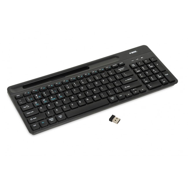 iBox IKC3010B keyboard Home USB QWERTY Black
