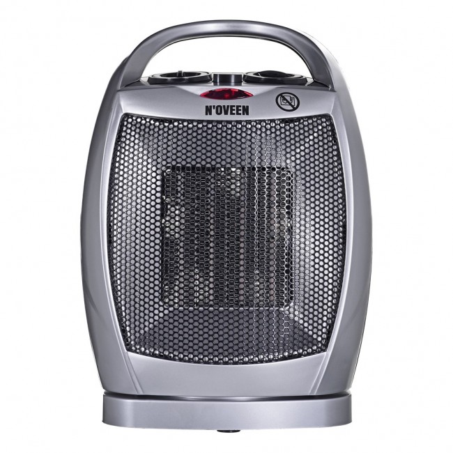 Noveen PTC09 Indoor Grey 1500 W Fan electric space heater