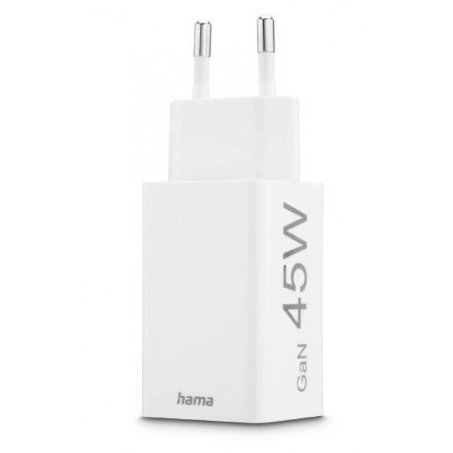 Hama 00201993 mobile device charger Mobile phone, Laptop, Smartphone, Tablet White AC Fast charging Indoor