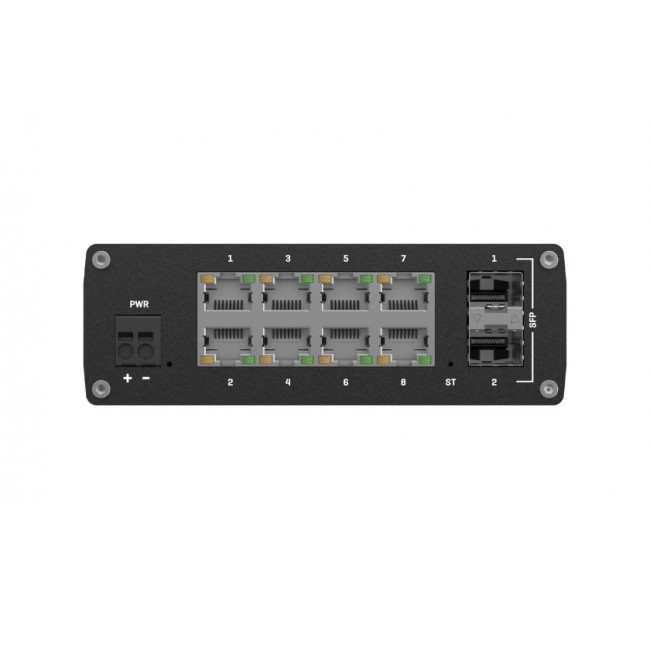 Teltonika TSW212 Managed L2 Gigabit Ethernet (10/100/1000) Black