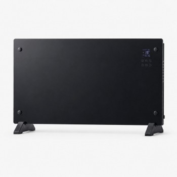 Extralink SMART GLASS PANEL HEATER, BLACK, 2000W, WIFI, LPL-23A-BL