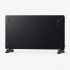 Extralink SMART GLASS PANEL HEATER, BLACK, 2000W, WIFI, LPL-23A-BL