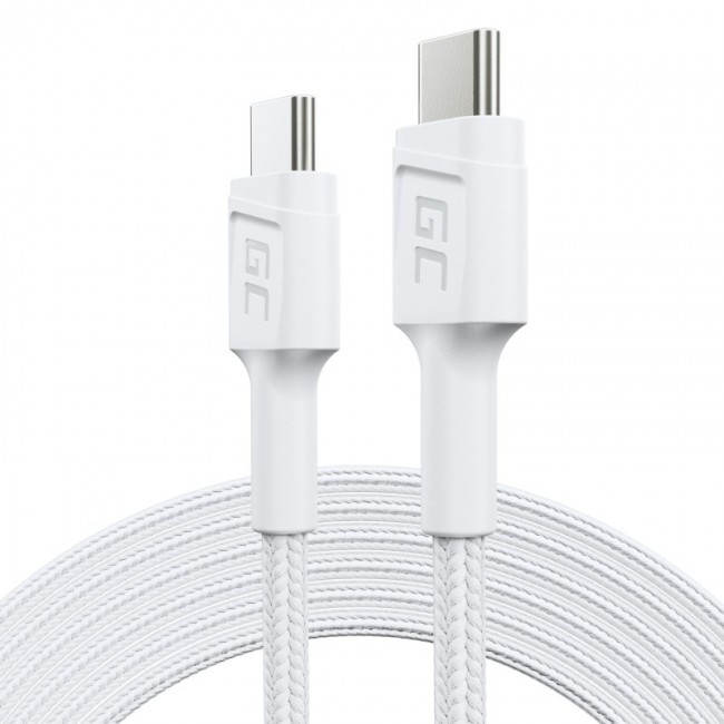 Green Cell KABGC29W USB cable USB 3.2 Gen 1 (3.1 Gen 1) 2 m USB C White