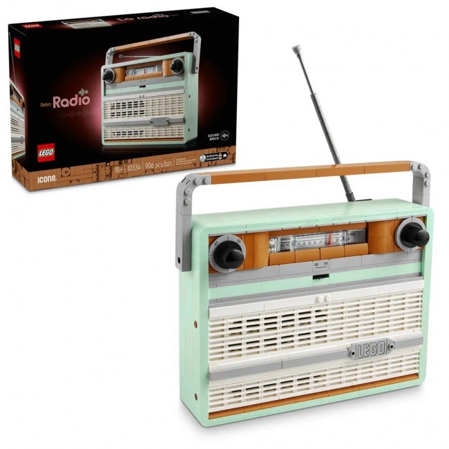 LEGO ICONS 10334 Retro Radio LEGO ICONS 10334 Retro Radio