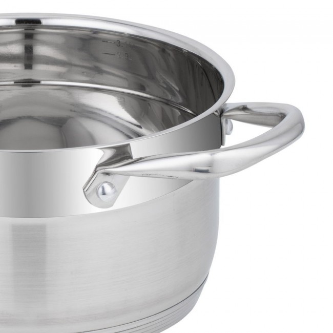 Resto Kitchenware Rigel 3.6 L Round Stainless steel Resto Kitchenware Rigel 3.6 L Round Stainless steel