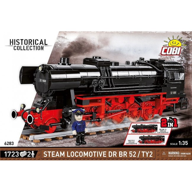 COBI DR BR 52/TY2 Steam Locomotive COBI DR BR 52/TY2 Steam Locomotive