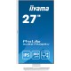 iiyama ProLite 27 QHD IPS technology panel with USB hub and 100Hz refresh rate and 150mm height adjustable stand