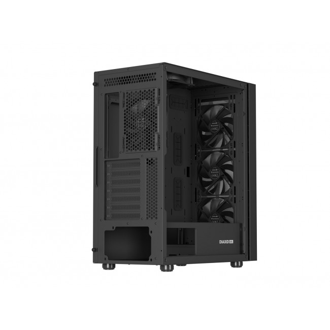 GENESIS DIAXID 605F MIDI TOWER CASE WITH USB-C WINDOW BLACK