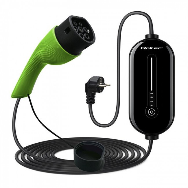 Mobile charger for EV cars, Type2, 3.5kW, 5m