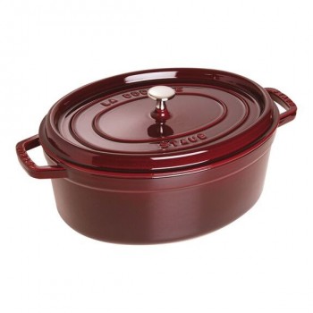 STAUB OVAL CAST IRON POT 40509-366-0 - 5,5 LTR GRENADINE