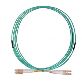 Alantec FOC-LCLC-5MMD-3-3 InfiniBand/fibre optic cable 3 m LC Turquoise