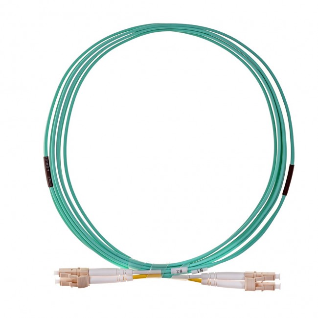 Alantec FOC-LCLC-5MMD-3-3 InfiniBand/fibre optic cable 3 m LC Turquoise